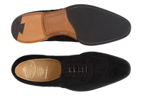 Richelieus Withworth - Noir velours Superbuck