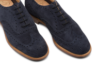 Richelieus Oxford Burwood - Bleu marine Castoro