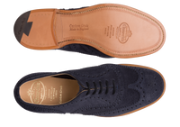 Richelieus Oxford Burwood - Bleu marine Castoro