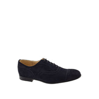 Derbies Oxford Duxford - Bleu foncé Velours