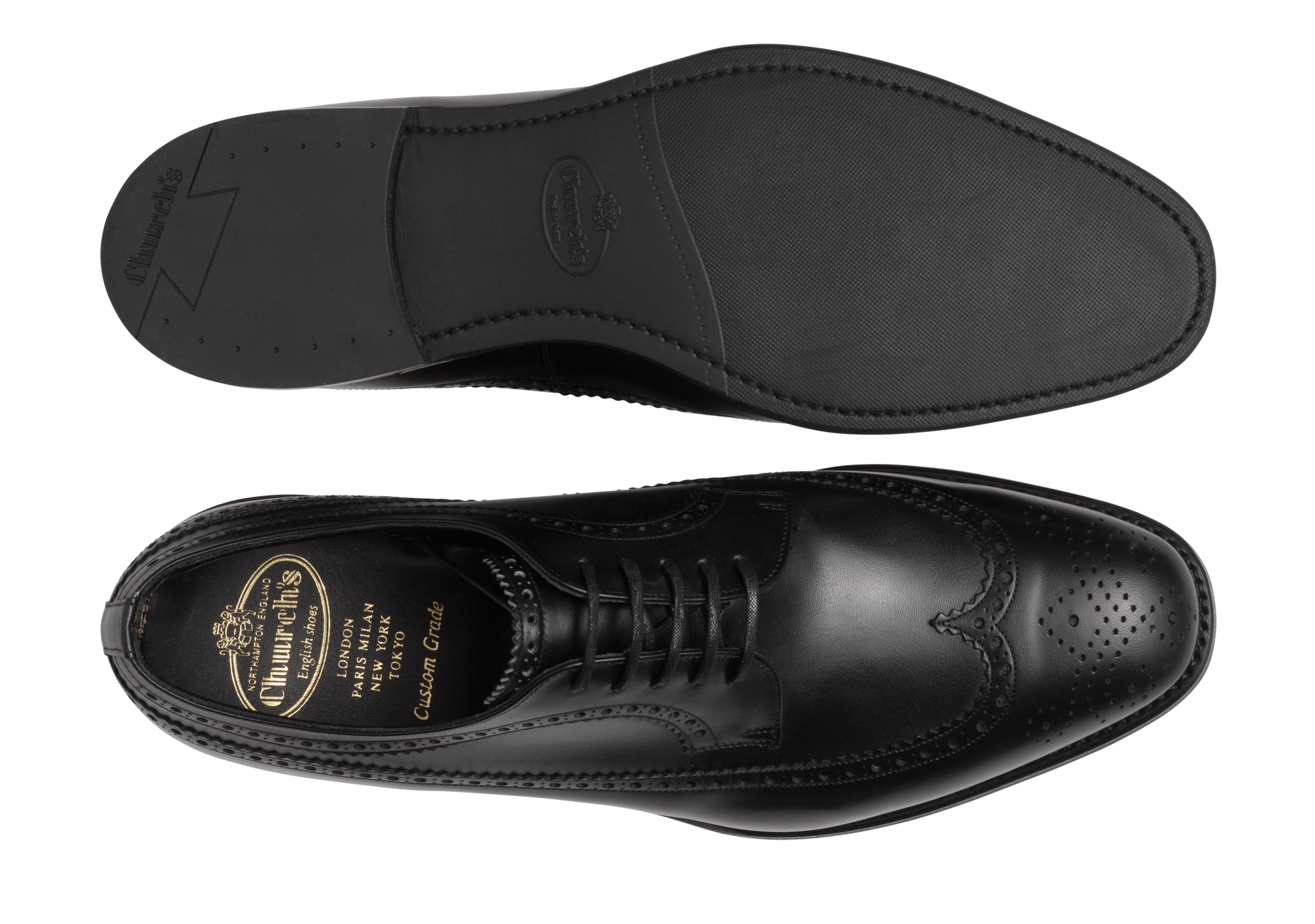 Derbies Oxford Portmore - Noir Naturel