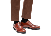 Richelieus Oxford Waltham - Cognac Naturel