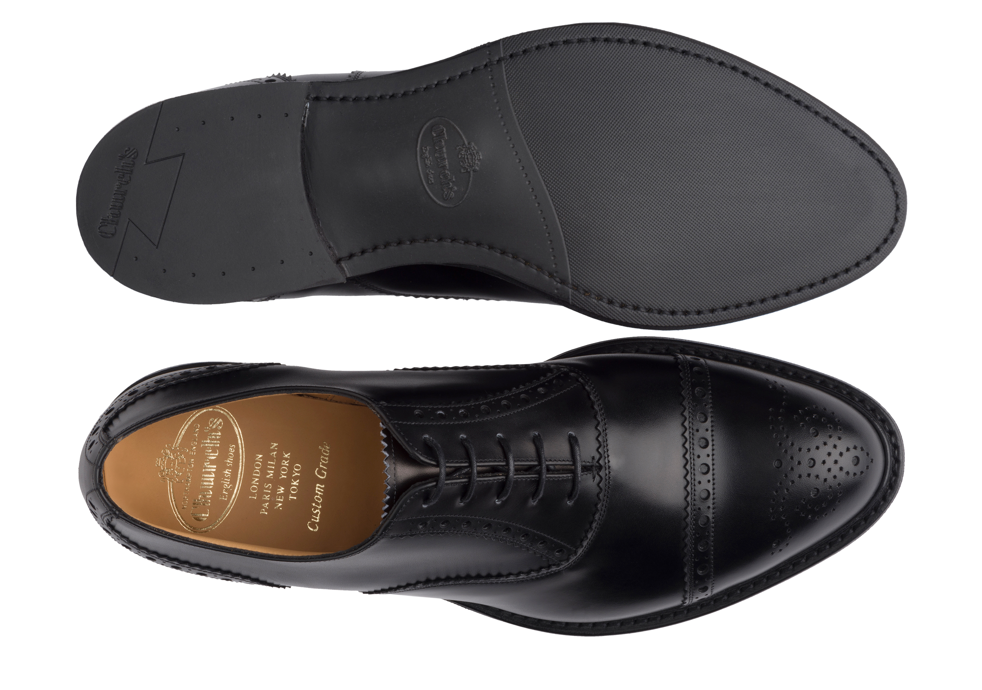 Richelieus Oxford Waltham - Noir Naturel