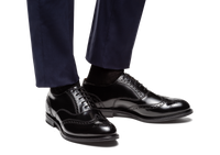 Richelieus Oxford Wareham - Noir Glacé
