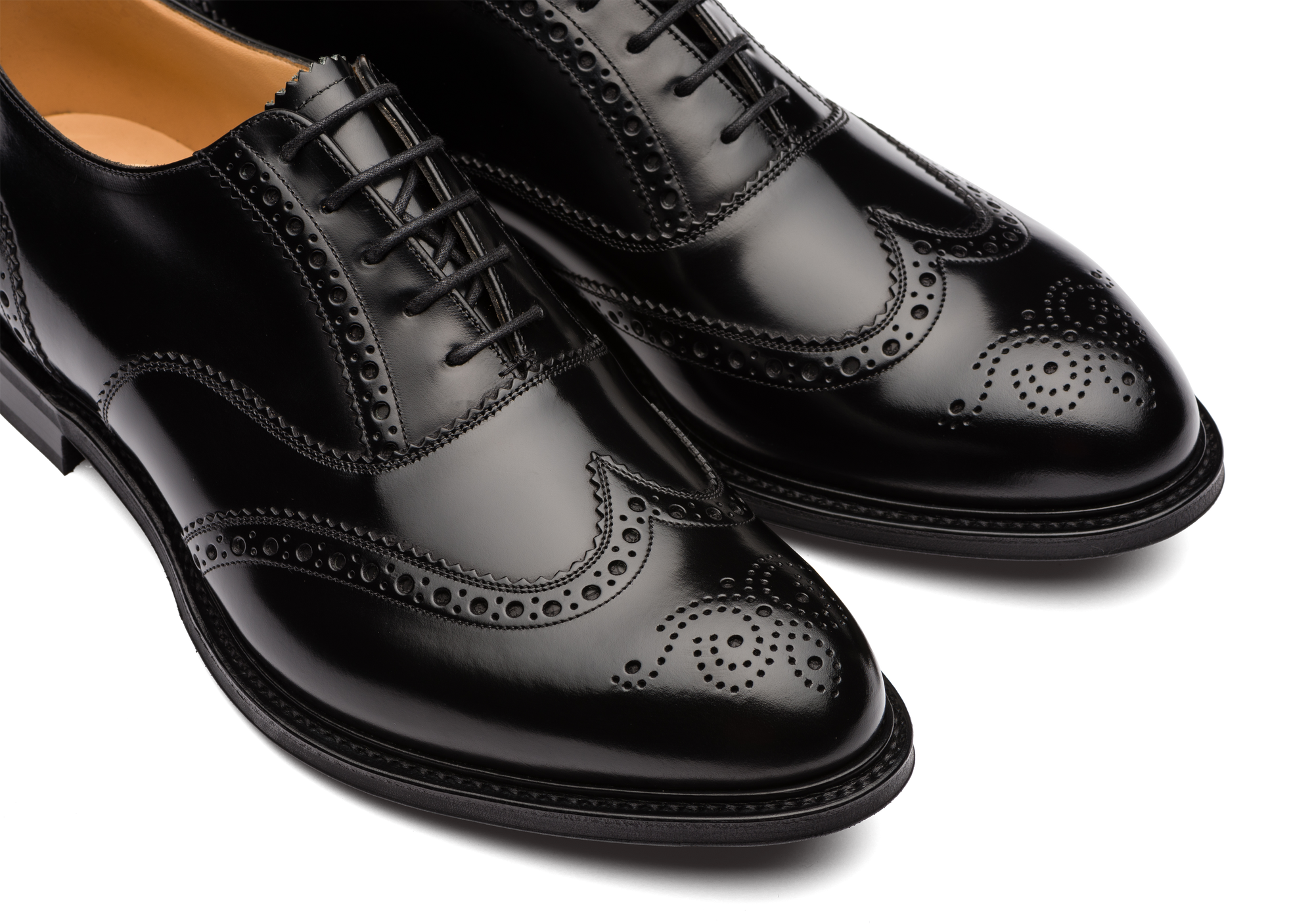 Richelieus Oxford Wareham - Noir Glacé