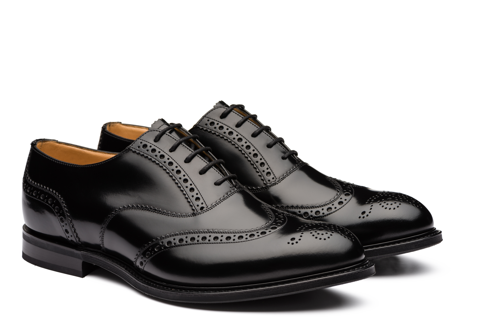 Richelieus Oxford Wareham - Noir Glacé