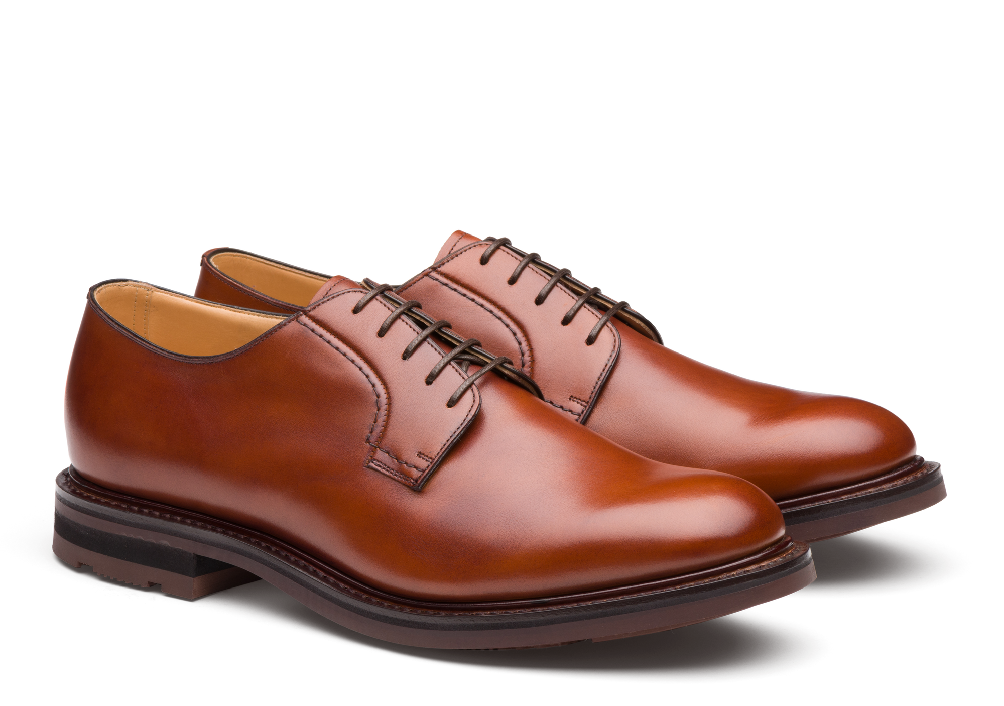 Derbies Woodbridge - Cognac Naturel