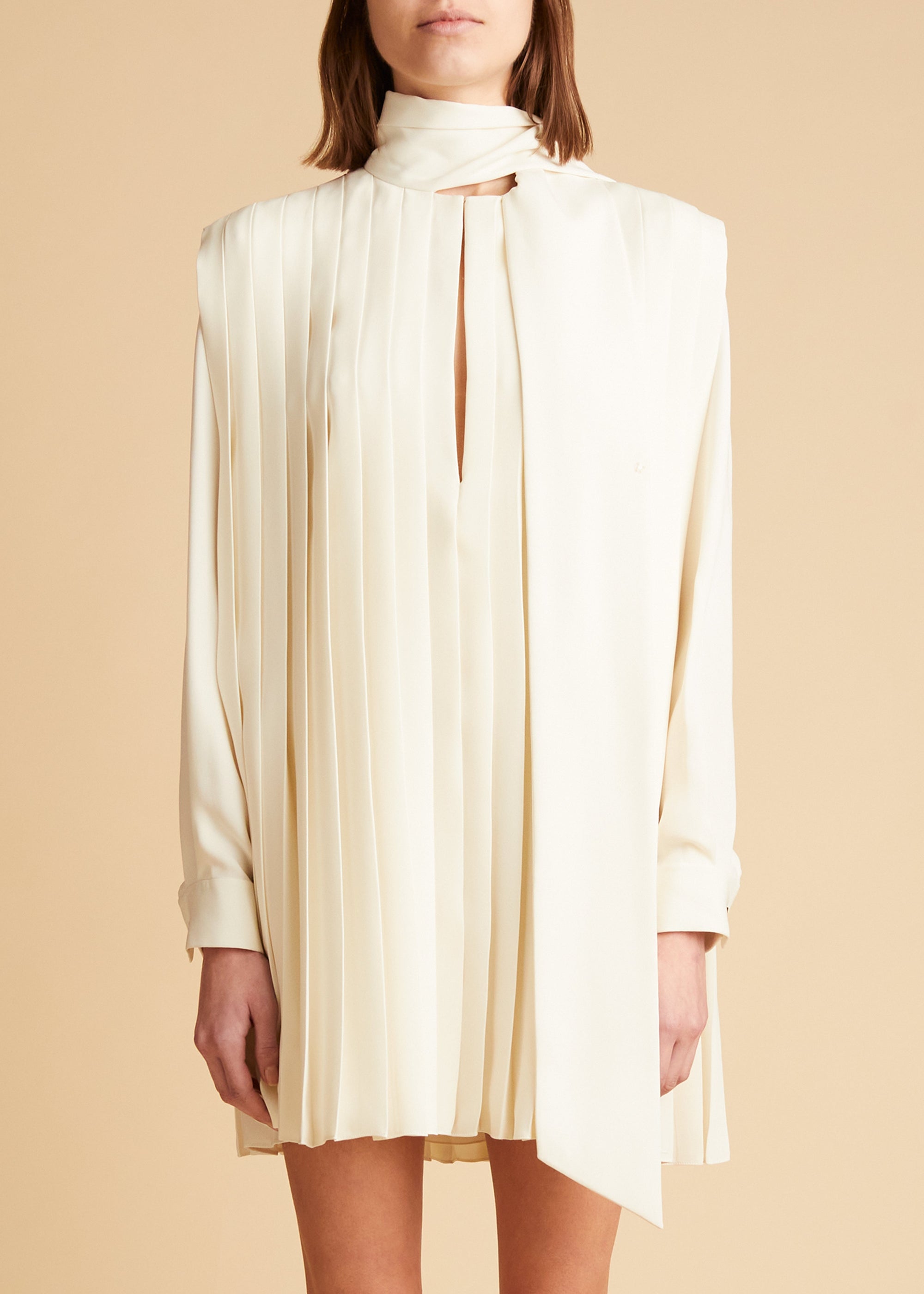 Robe Eloise en soie - Ivory