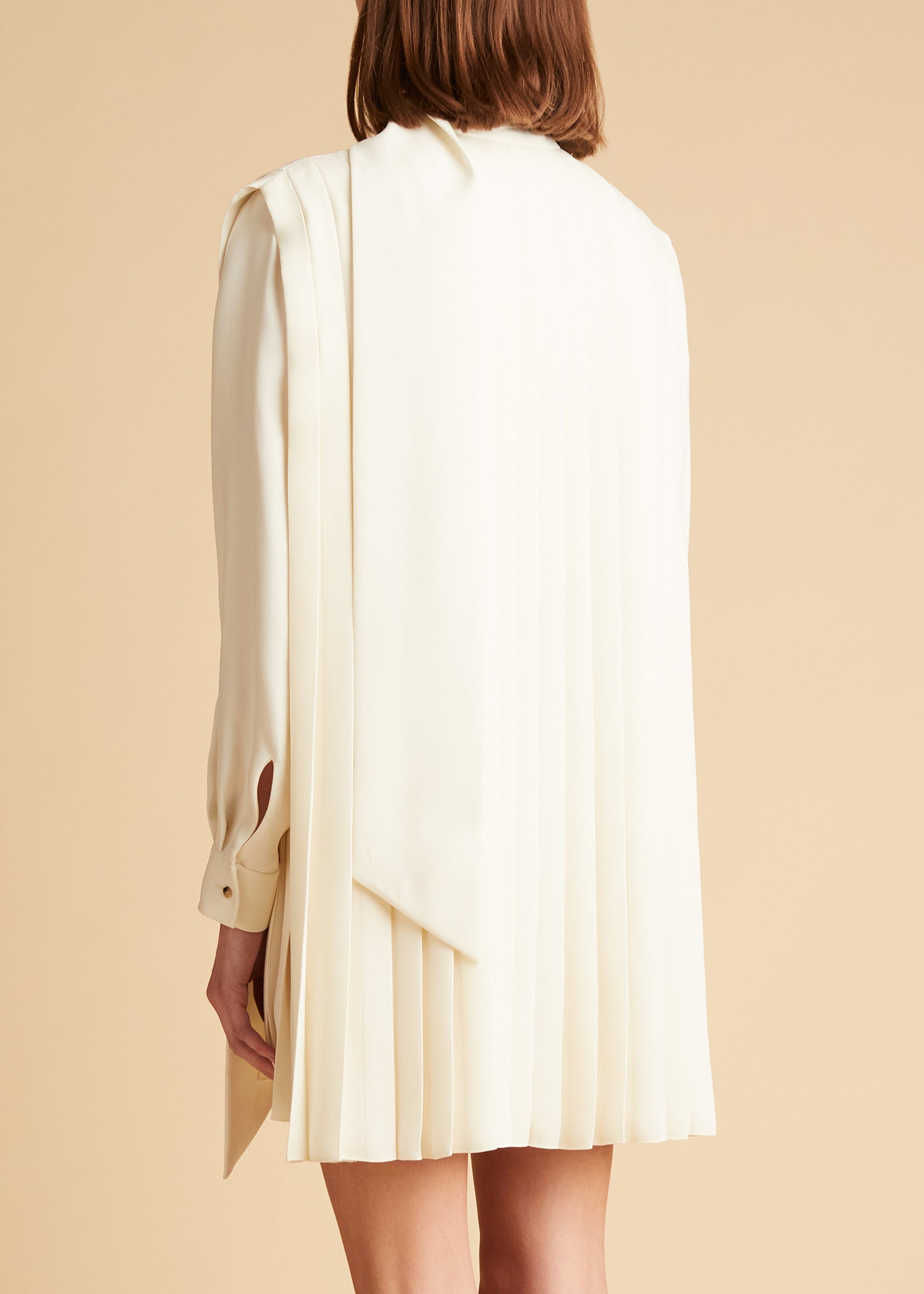 Robe Eloise en soie - Ivory