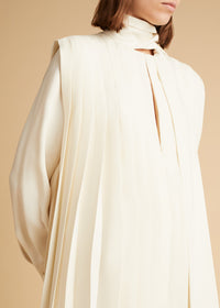 Robe Eloise en soie - Ivory