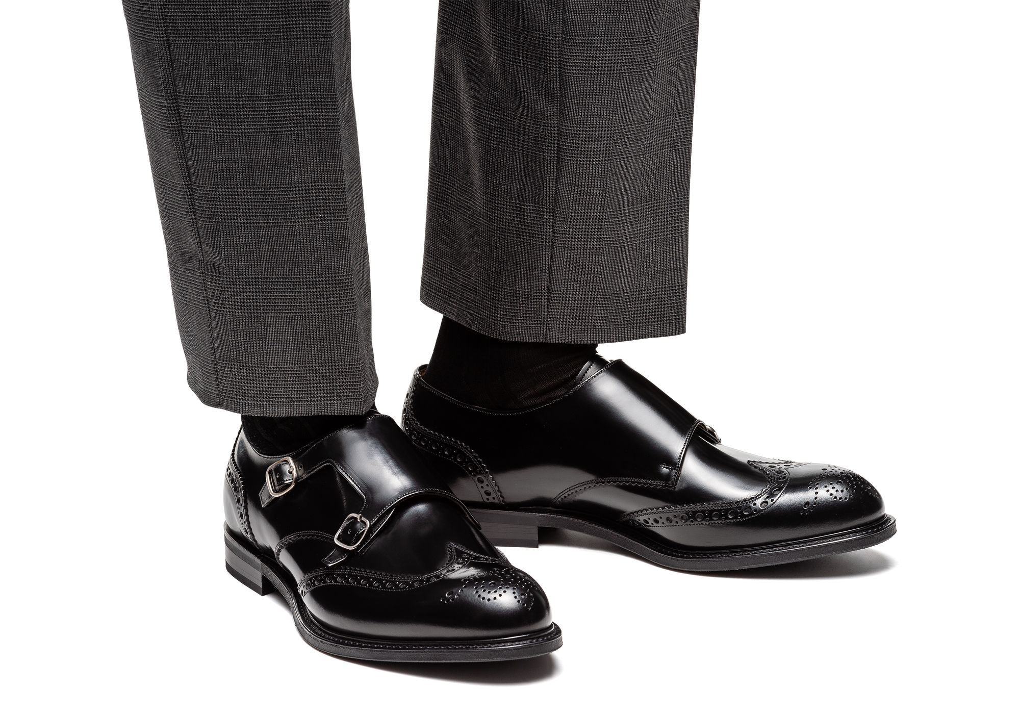 Richelieus Oxford Warrington - Noir Glacé