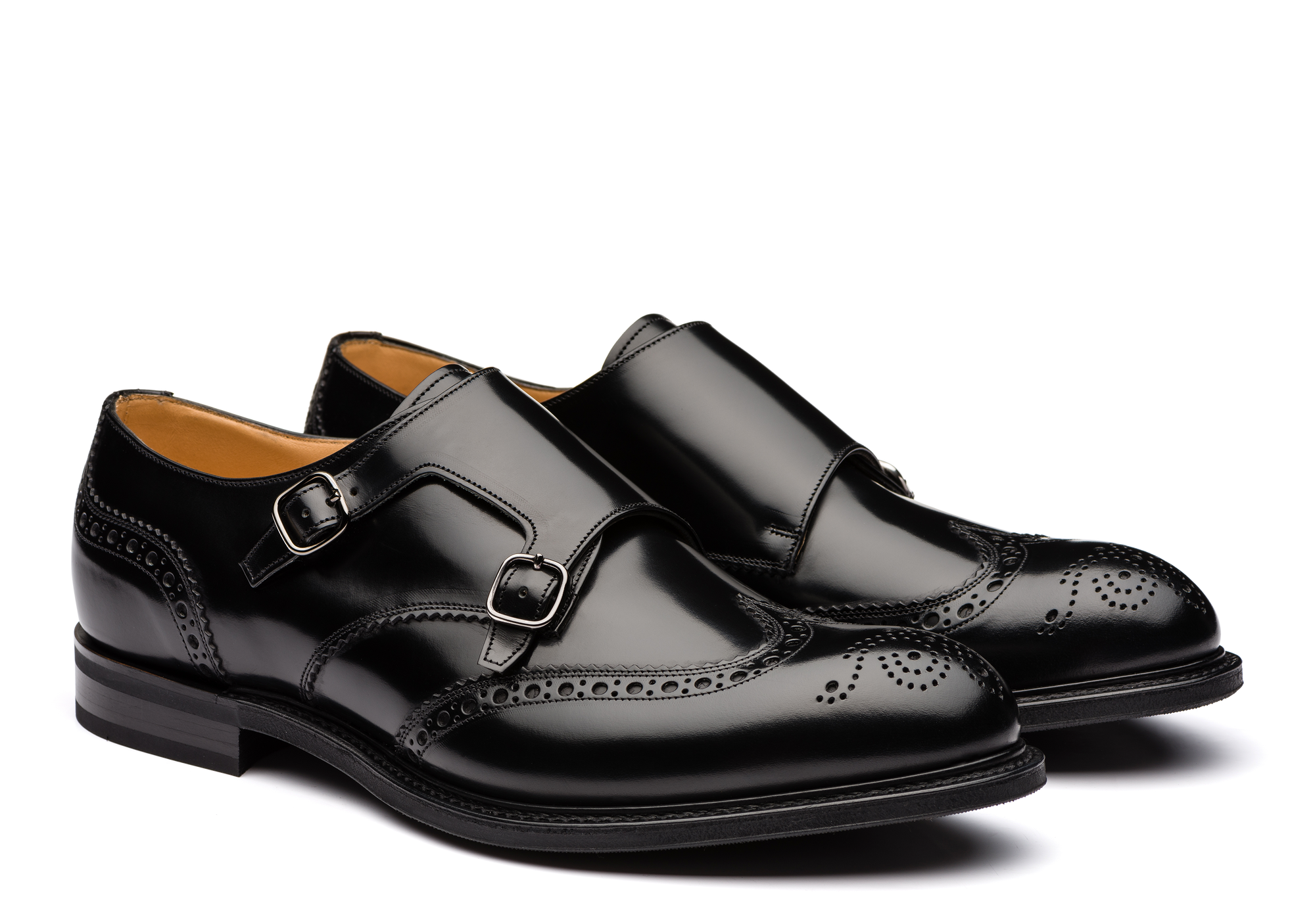 Richelieus Oxford Warrington - Noir Glacé
