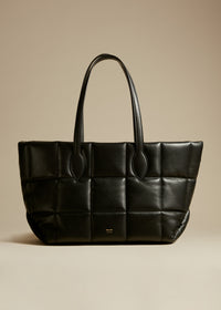 Cabas Florence en cuir - Black