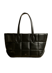 Cabas Florence en cuir - Black