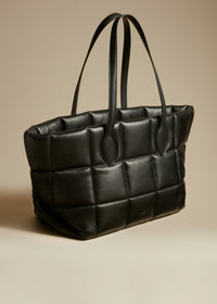 Cabas Florence en cuir - Black