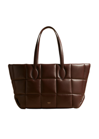 Cabas Florence en cuir - Deep Red