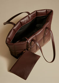 Cabas Florence en cuir - Deep Red