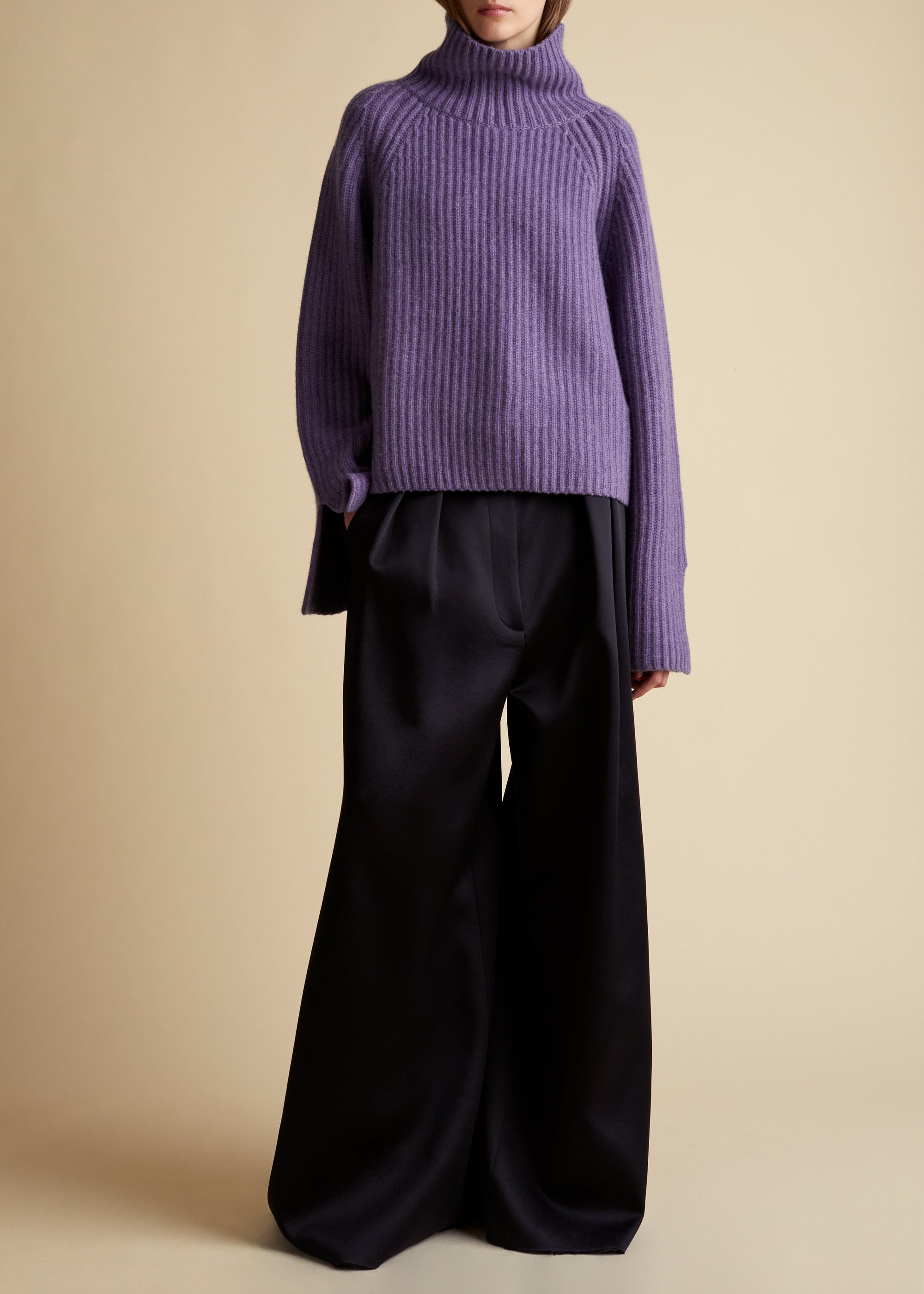 Pull Genoa en cachemire - Amethyst
