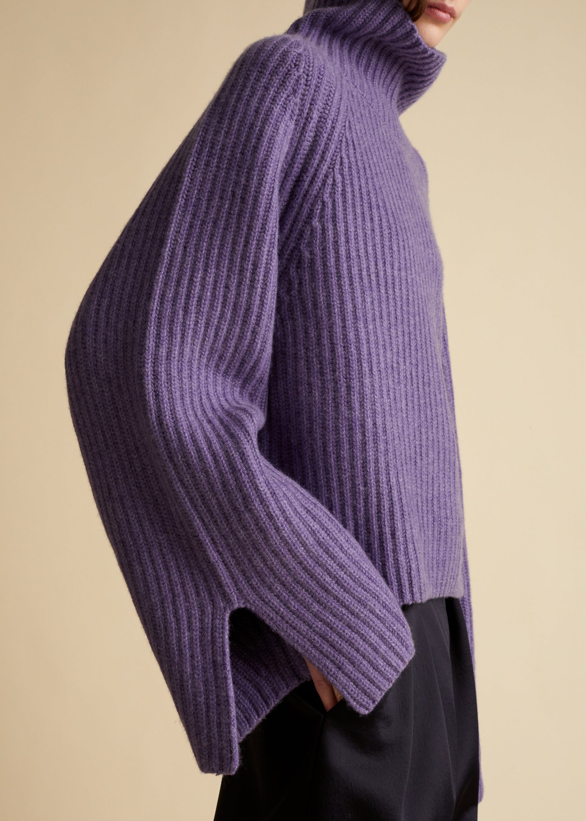 Pull Genoa en cachemire - Amethyst
