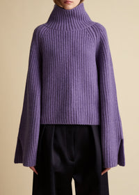 Pull Genoa en cachemire - Amethyst