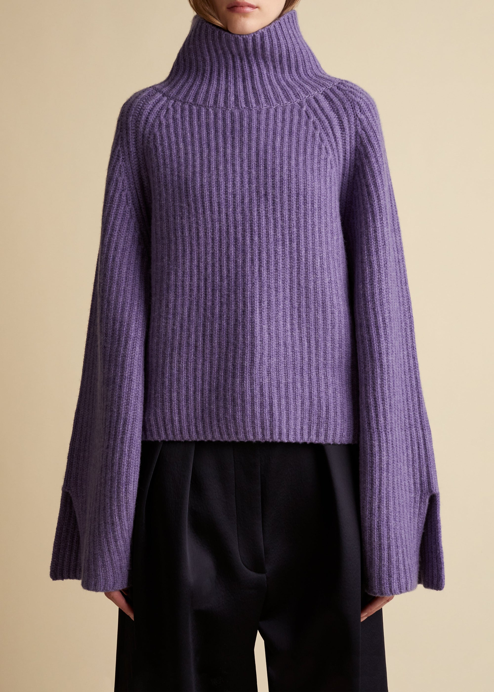 Pull Genoa en cachemire - Amethyst