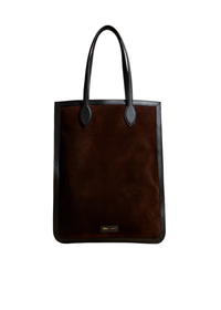 Cabas Grace en cuir - Coffee