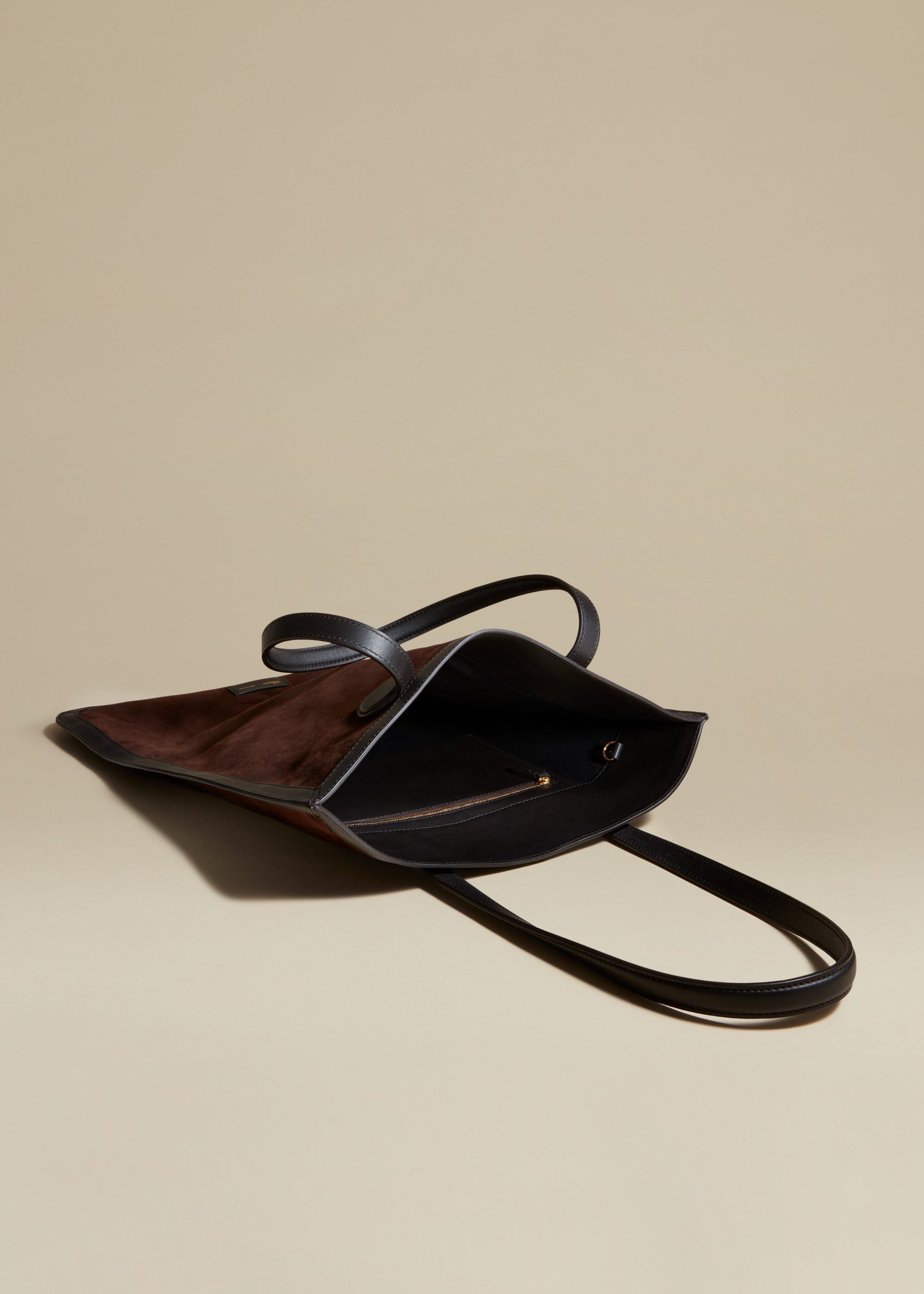 Cabas Grace en cuir - Coffee
