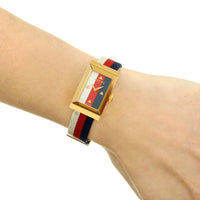 Montre à quartz New G-Frame en plaqué or & Nacre - Multicolor