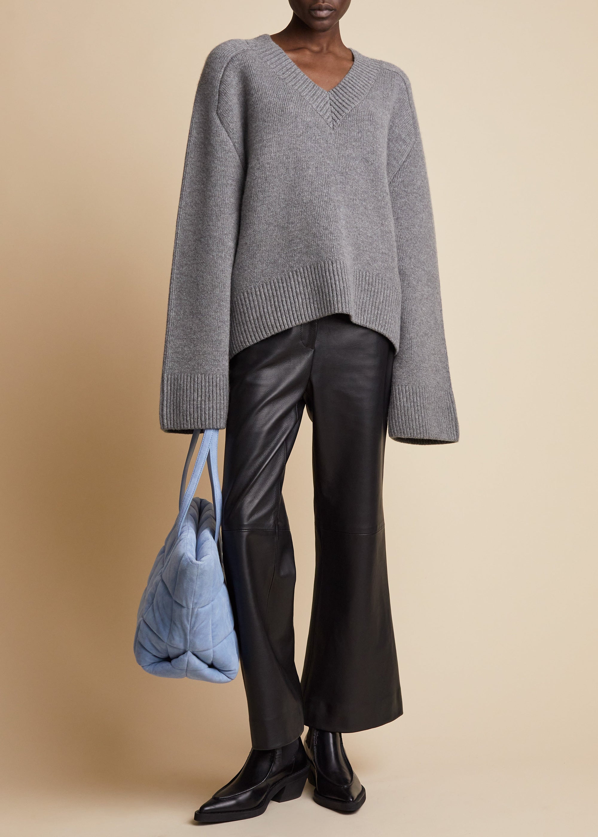 Pull Isabelle en cachemire - Stone