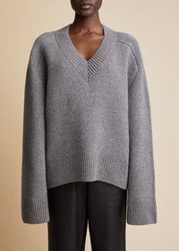 Pull Isabelle en cachemire - Stone