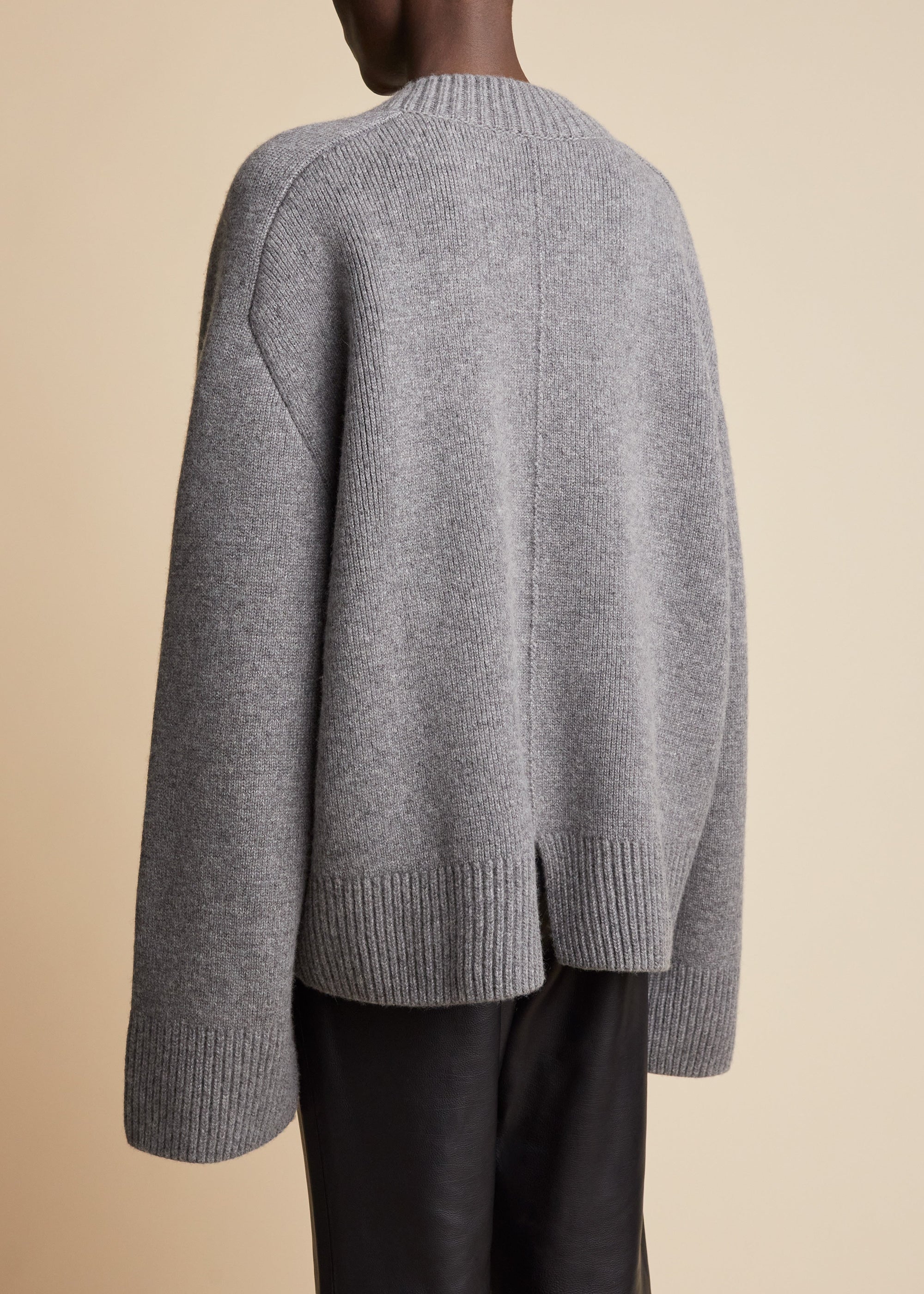 Pull Isabelle en cachemire - Stone