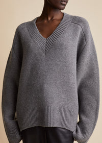 Pull Isabelle en cachemire - Stone