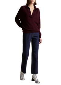 Pull Jo en cachemire - Merlot