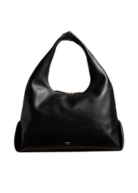 Grand sac à main Large en cuir - Black