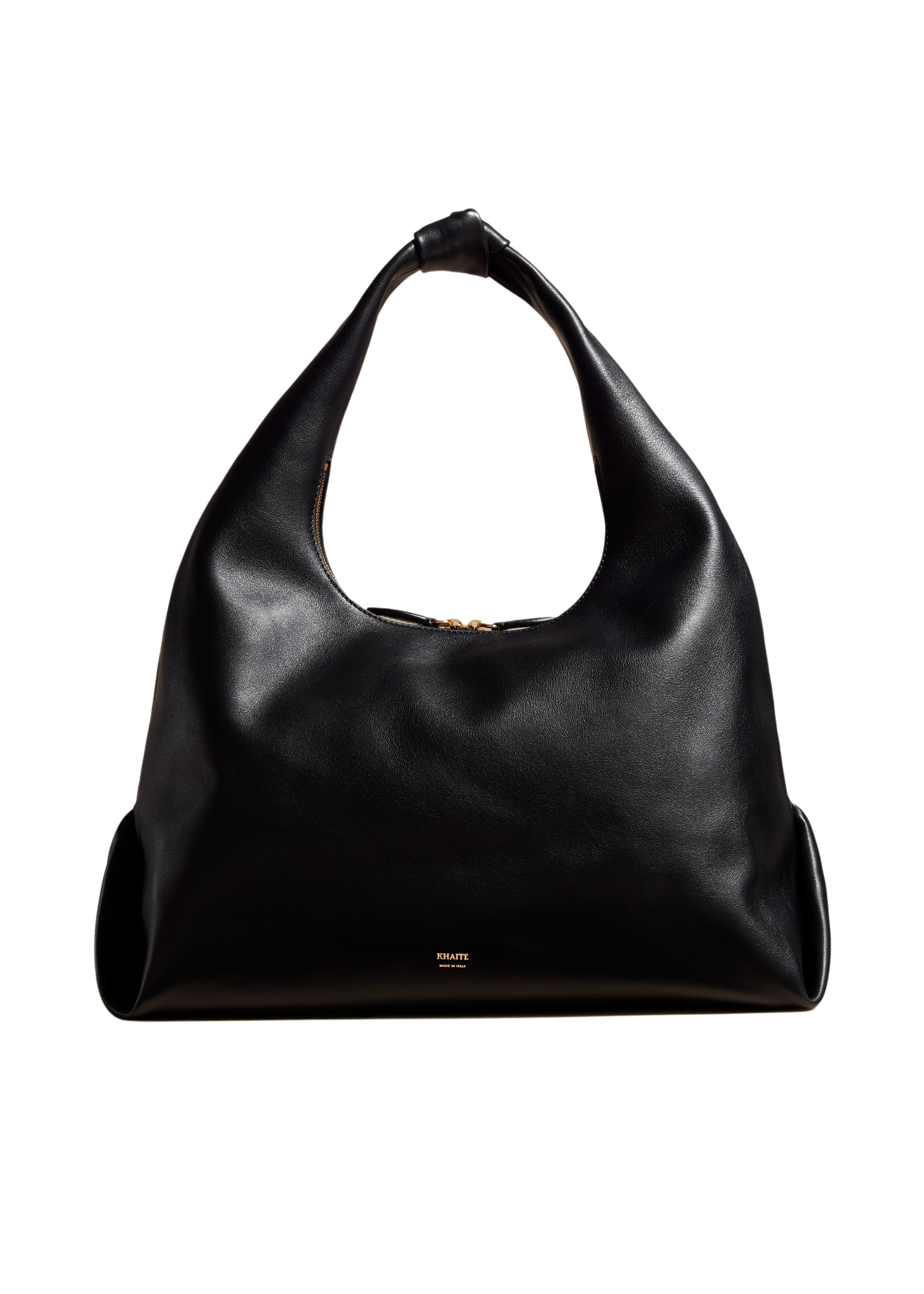 Grand sac à main Large en cuir - Black