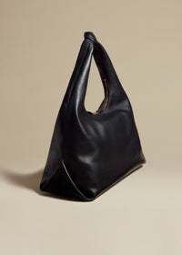 Grand sac à main Large en cuir - Black