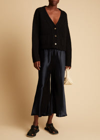 Cardigan Lea en cachemire - Black