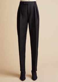 Pantalon Magdeline en laine - Black