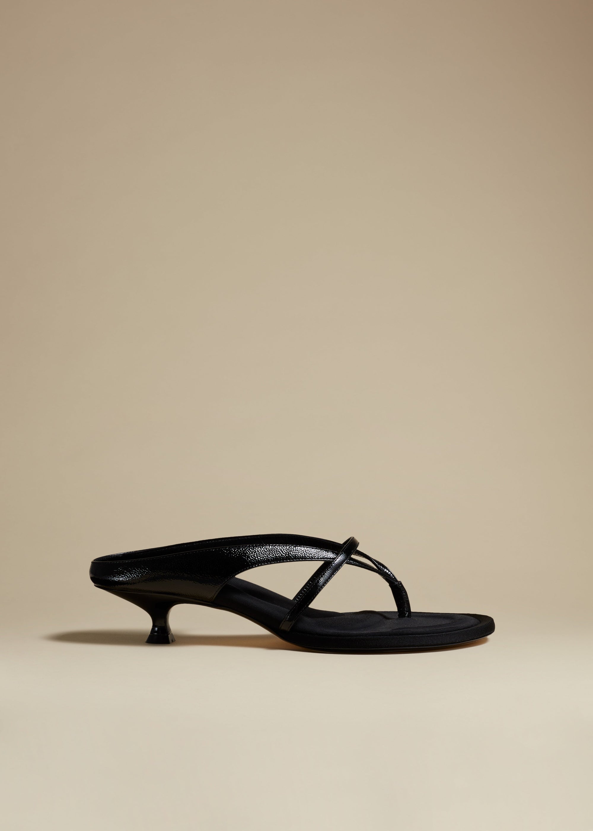 Sandales Monroe en cuir - Black