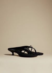 Sandales Monroe en cuir - Black
