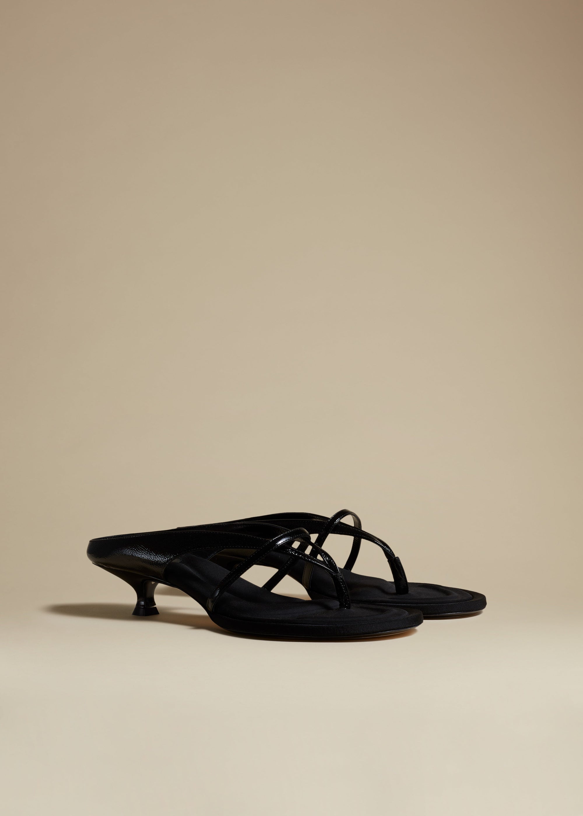 Sandales Monroe en cuir - Black