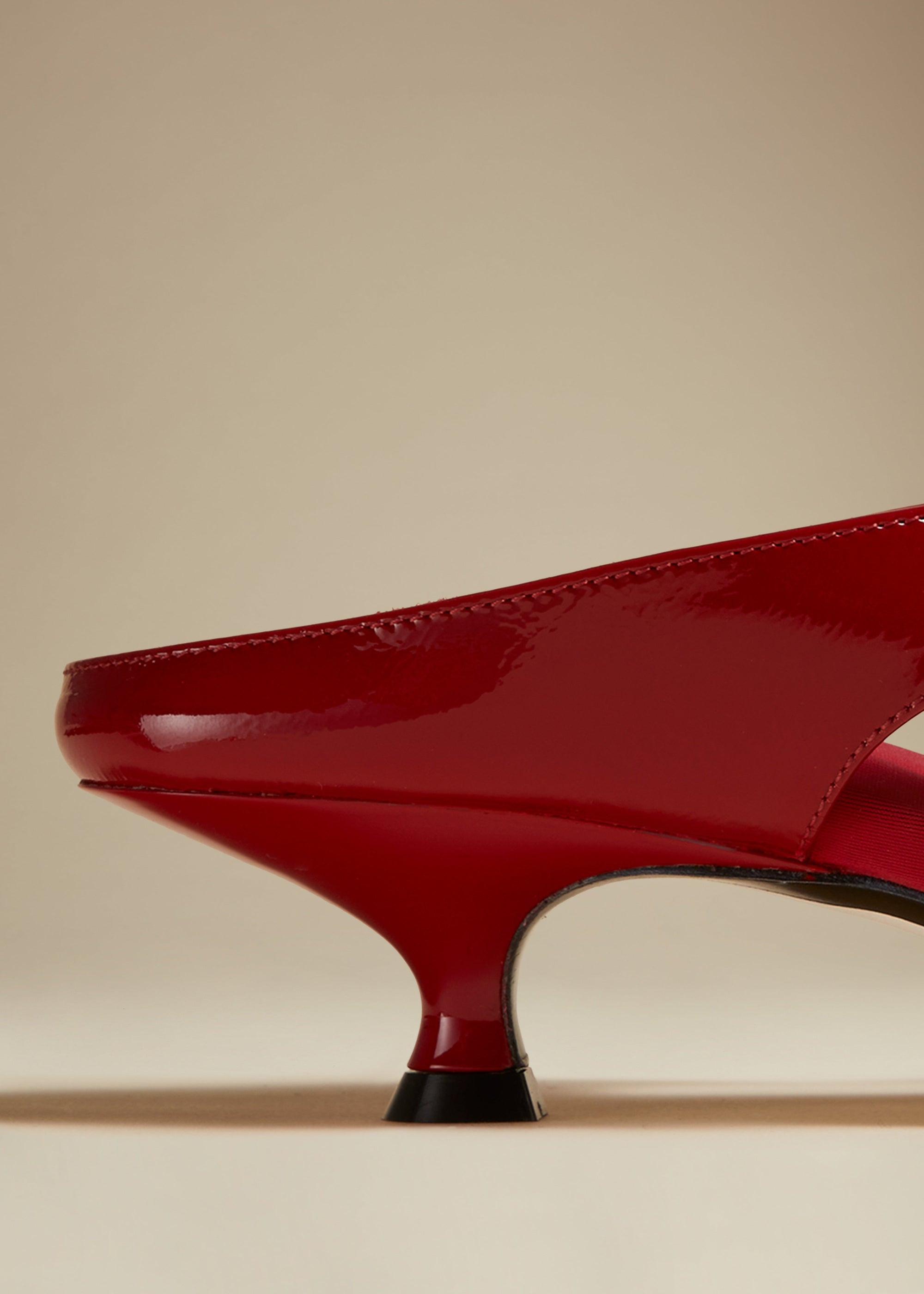 Sandales Monroe en cuir - Fire Red