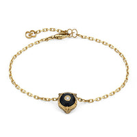 Bracelet Le Marche Des Merveilles en or jaune 18K & Onyx - Onyx