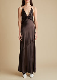 Robe Nirva - Dark Brown