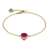 ZNO STOCK Pendentif Charms en or jaune 18K & Diamants - Green