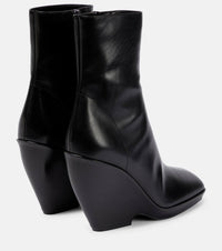 Bottines Morgan en cuir - Black