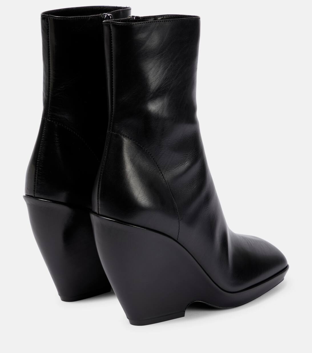Bottines Morgan en cuir - Black