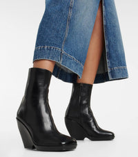 Bottines Morgan en cuir - Black