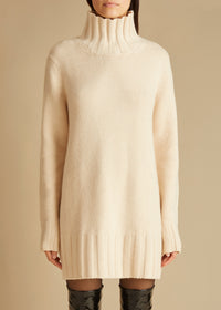Pull Paola en cachemire - Custard