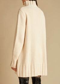 Pull Paola en cachemire - Custard